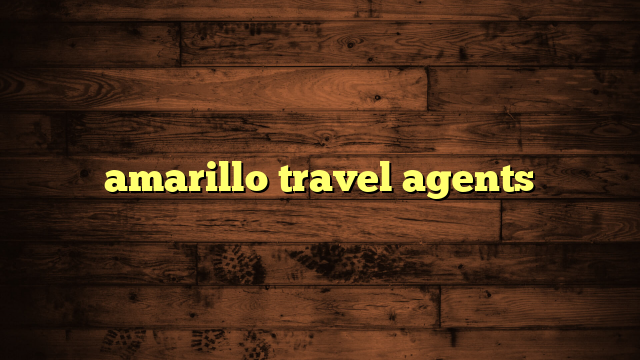 amarillo travel agents