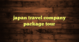 japan travel company package tour