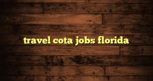 travel cota jobs florida