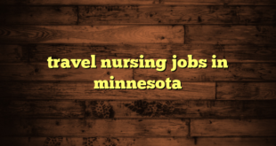 travel nursing jobs in minnesota