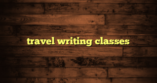 travel writing classes