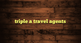 triple a travel agents