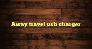 Away travel usb charger