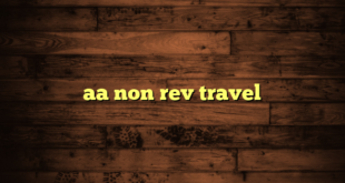 aa non rev travel