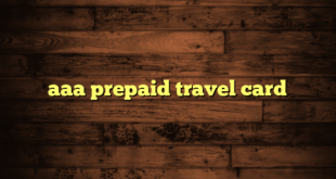 aaa prepaid travel card