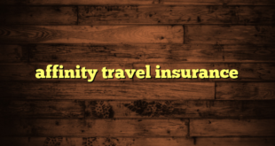 affinity travel insurance