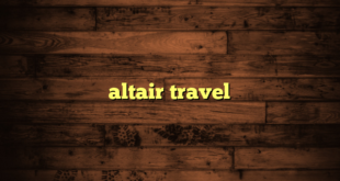 altair travel