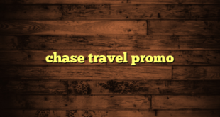 chase travel promo