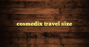 cosmedix travel size