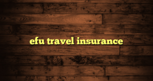 efu travel insurance