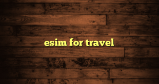 esim for travel