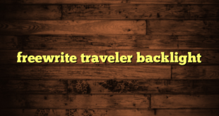 freewrite traveler backlight