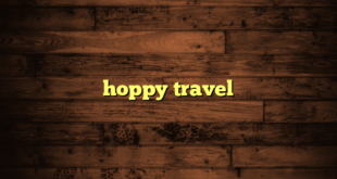 hoppy travel