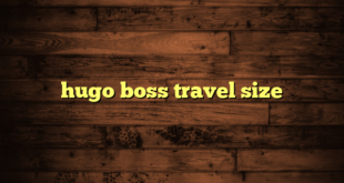 hugo boss travel size