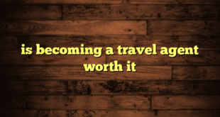 is becoming a travel agent worth it