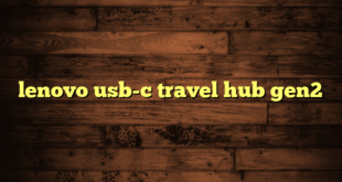 lenovo usb-c travel hub gen2