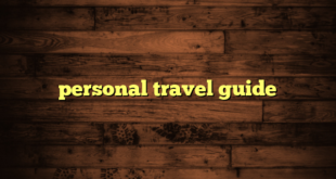 personal travel guide