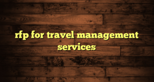 rfp for travel management services