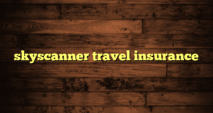 skyscanner travel insurance