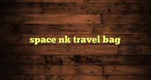 space nk travel bag