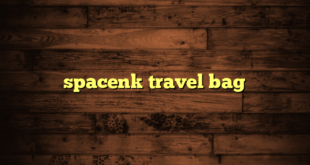 spacenk travel bag