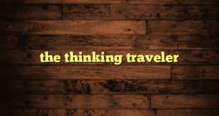 the thinking traveler