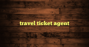 travel ticket agent