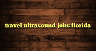 travel ultrasound jobs florida