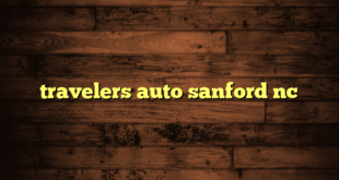 travelers auto sanford nc