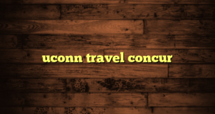 uconn travel concur