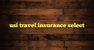 usi travel insurance select