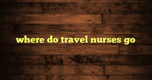 where do travel nurses go