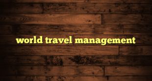 world travel management