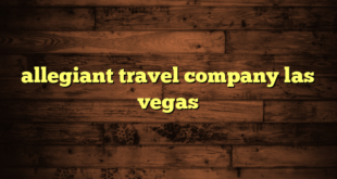 allegiant travel company las vegas