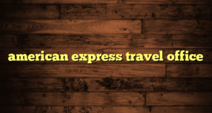 american express travel office