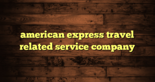 american express travel related service company