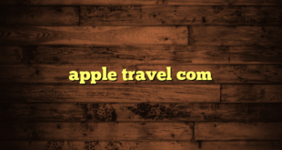 apple travel com