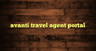 avanti travel agent portal