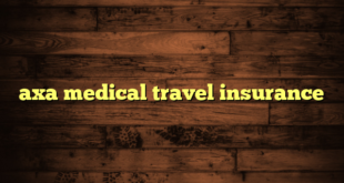 axa medical travel insurance