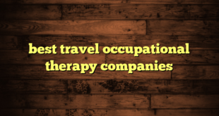 best travel occupational therapy companies