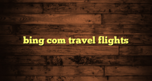 bing com travel flights