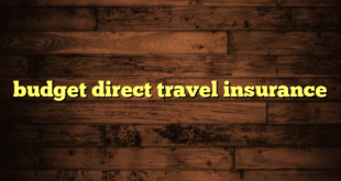 budget direct travel insurance