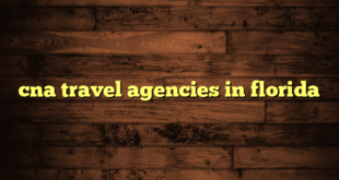 cna travel agencies in florida