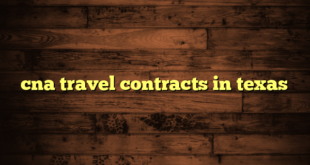 cna travel contracts in texas