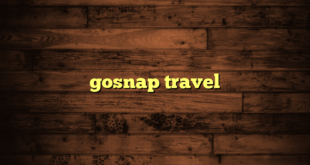 gosnap travel