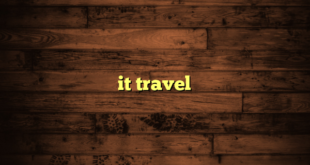 it travel