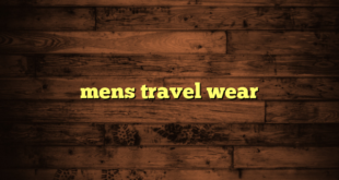 mens travel wear