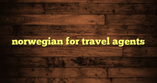 norwegian for travel agents