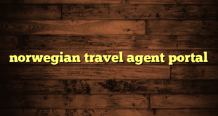 norwegian travel agent portal