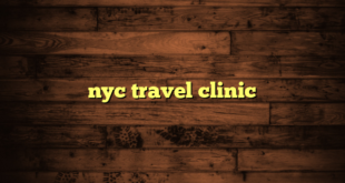 nyc travel clinic